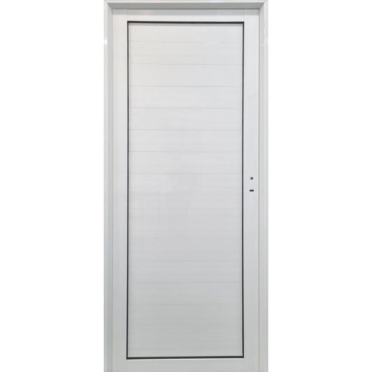 Puerta Nexo Izquierda Aluminio (085X200) Ciega Tubular