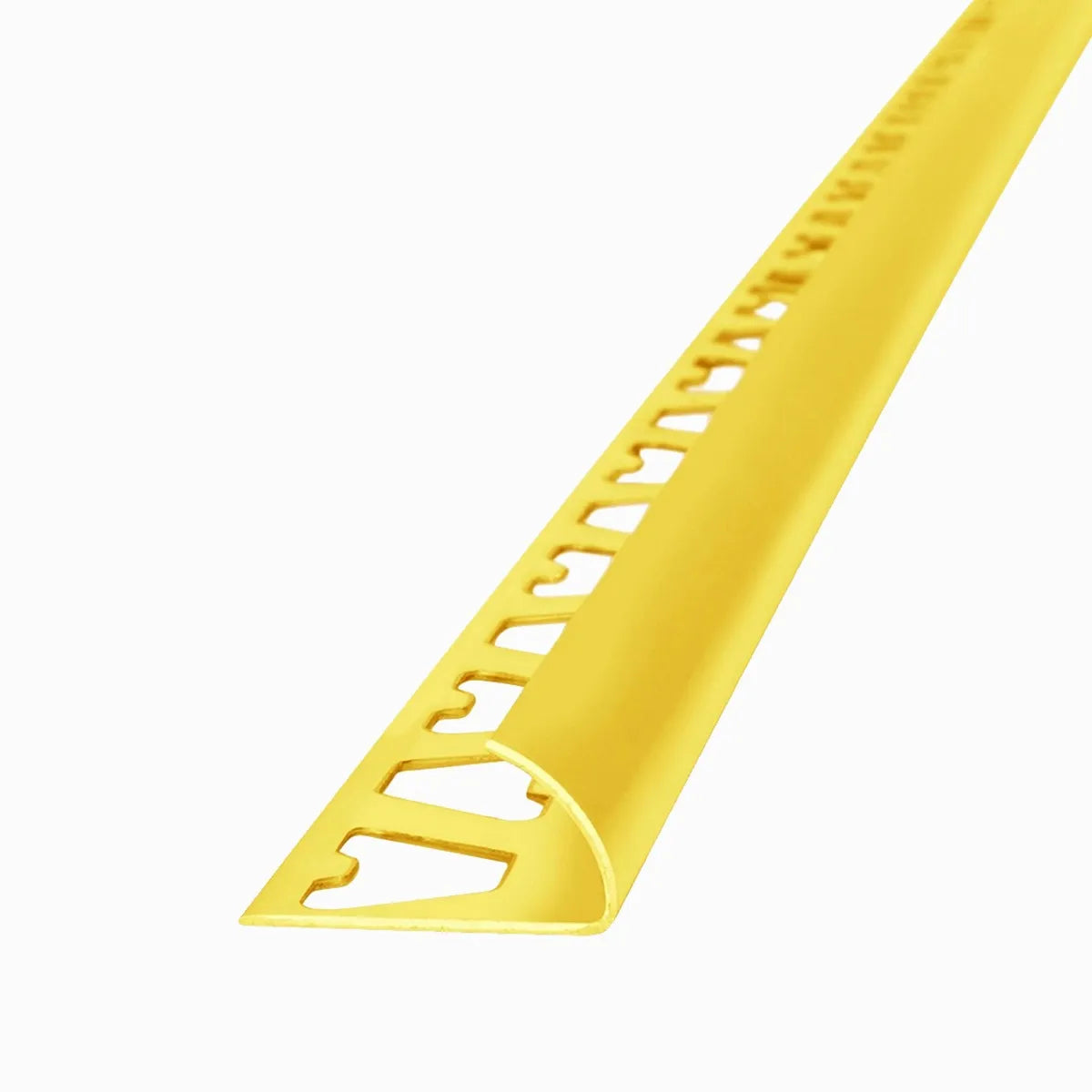 Varilla de Terminación - Guarda-canto Arco Oro Brillante - Aluminio - 10 mm